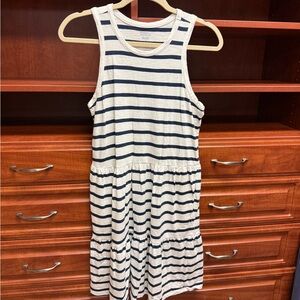 Like New Market Spruce Navy & White Striped Dress